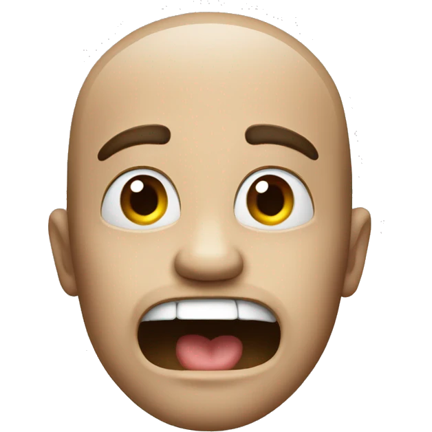 Emoji doing the rizz face emoji