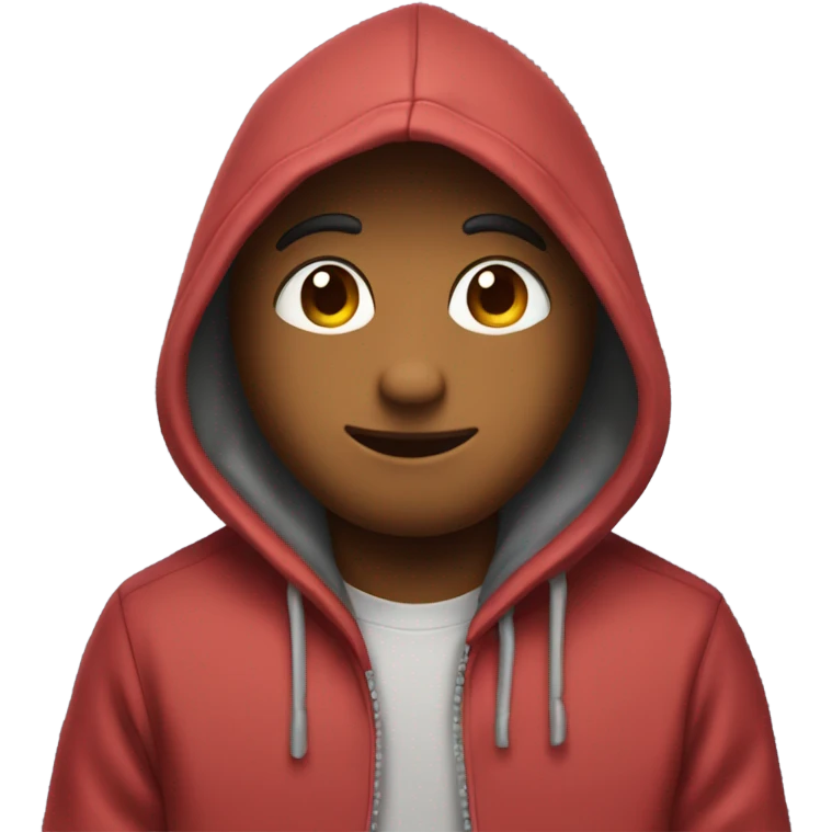 Gecho wearing a hoodie  emoji