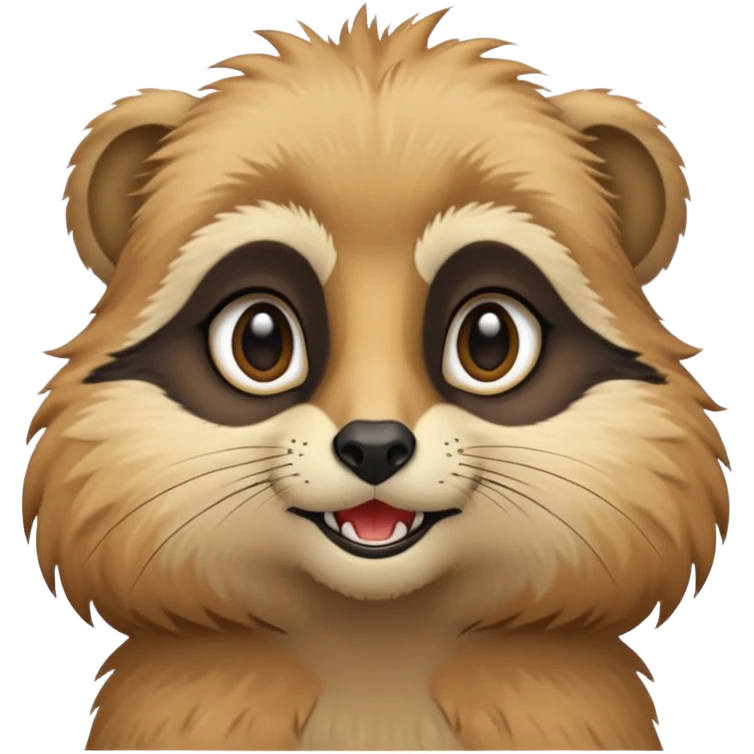 Suricate avec un regard malicieux  emoji