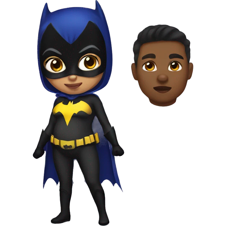 Pregnant batgirl emoji