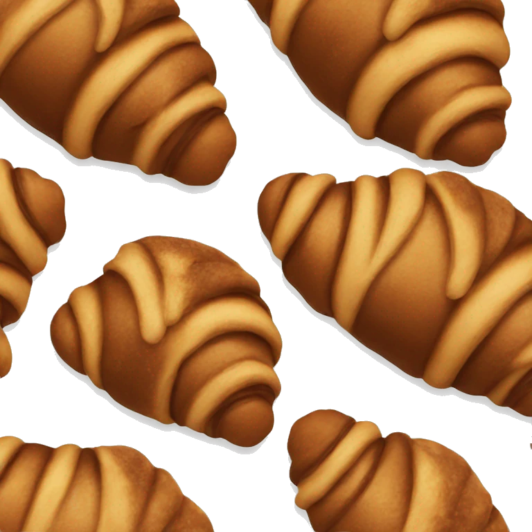 Chocolate croissant  emoji