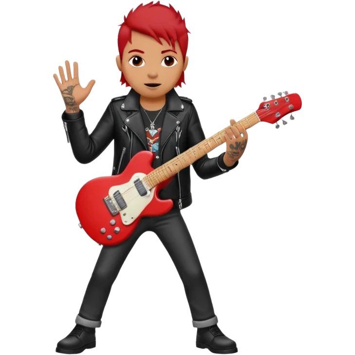 Música rock emoji