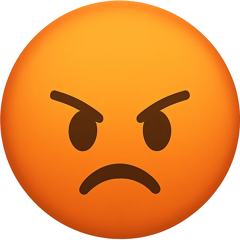 angry face emoji emoji