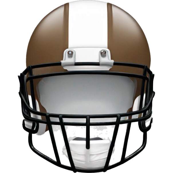 Football player in helmet emoji