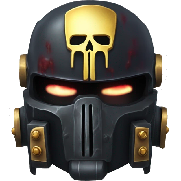 Warhammer 40k space marine bleeding helmet emoji