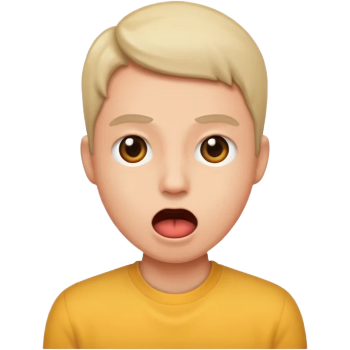 person side eyeing with mouth open  emoji