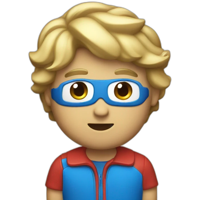 red blue magnet emoji