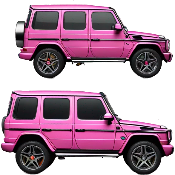G wagon pink  emoji