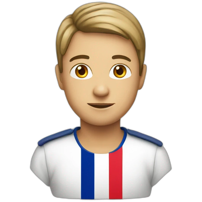 person with french flag emoji