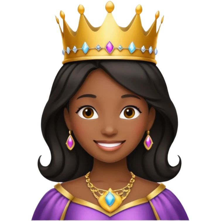 Black Princess emoji