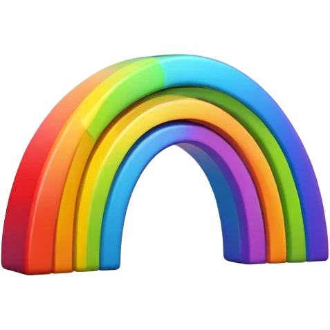 Rainbow emoji