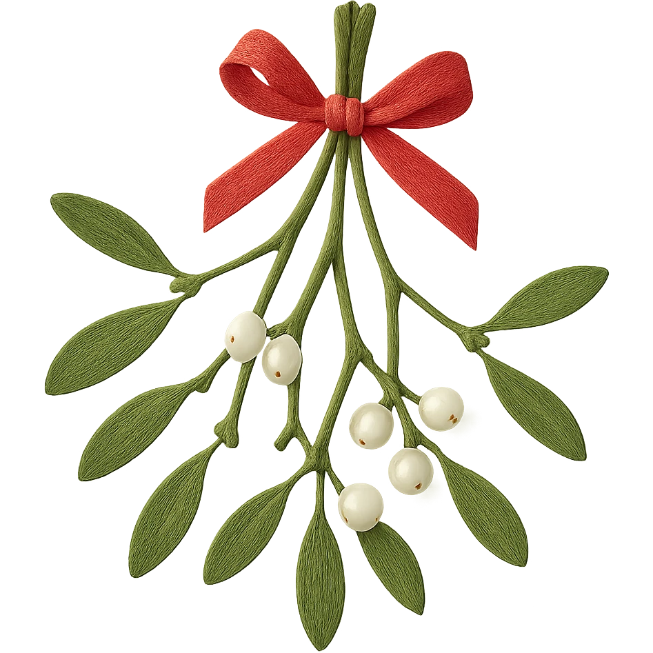 mistletoe remove background emoji