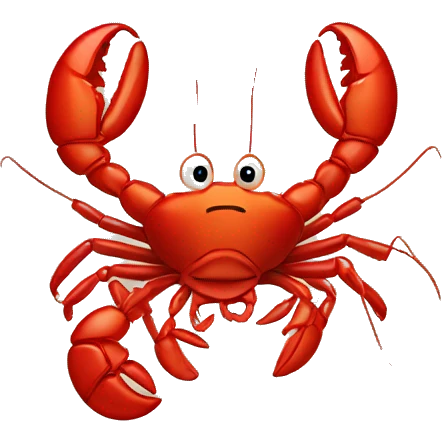 Red lobster emoji