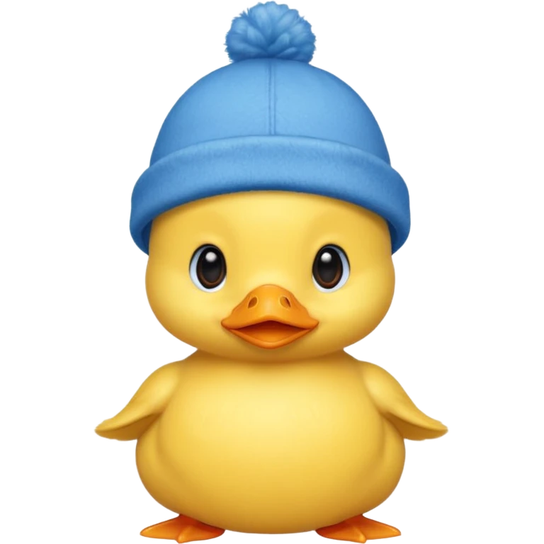 blue hats, baby duck emoji