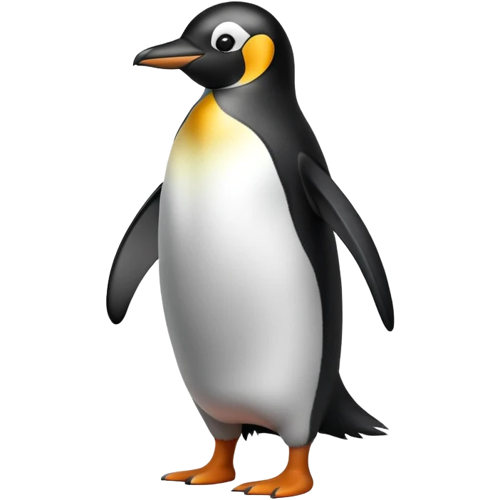 Un pingüino  emoji