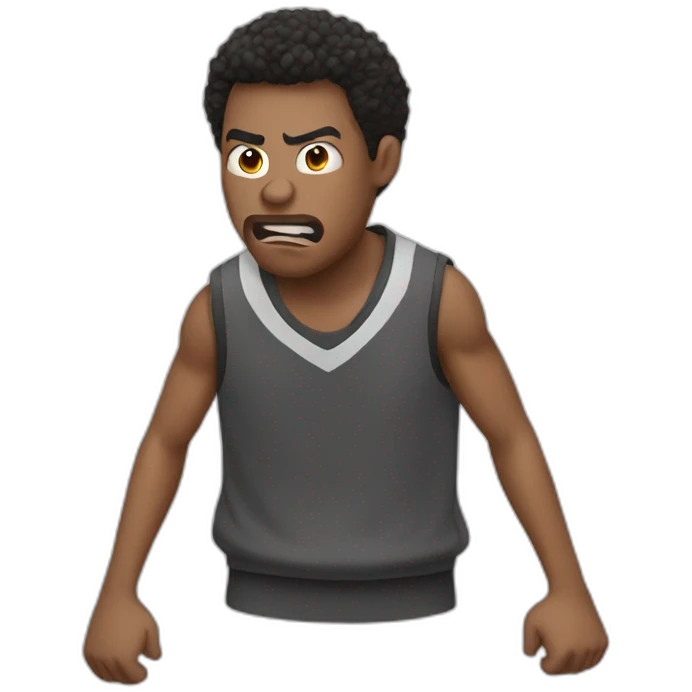 Furious jumper emoji