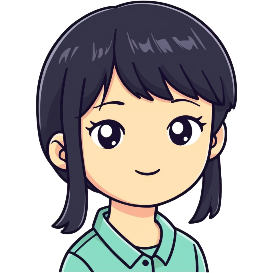 Hair black emoji
