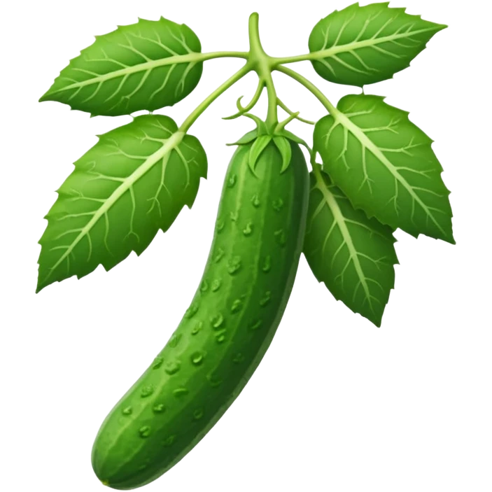 Cucumber plant emoji