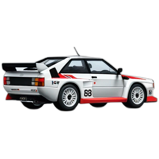 Audi quattro groupe b emoji