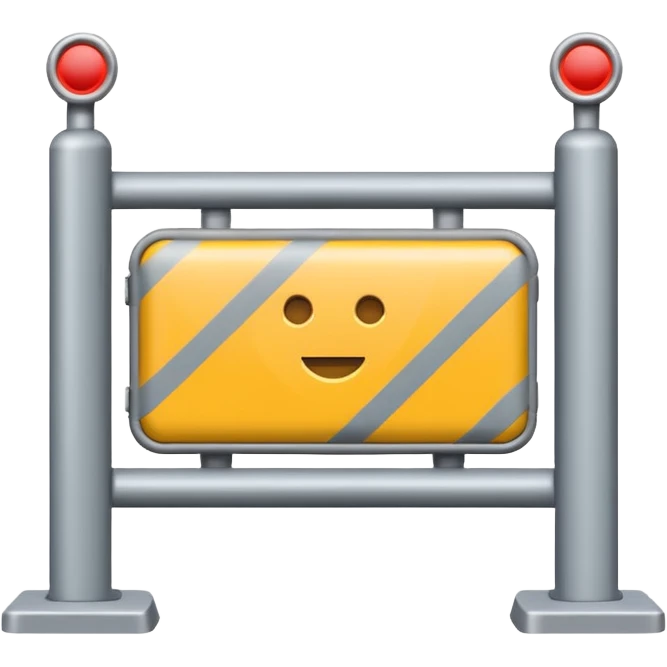 automatic barrier emoji