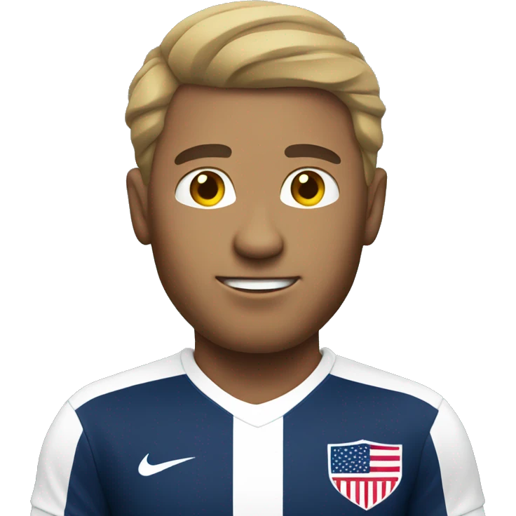 USA white man soccer emoji