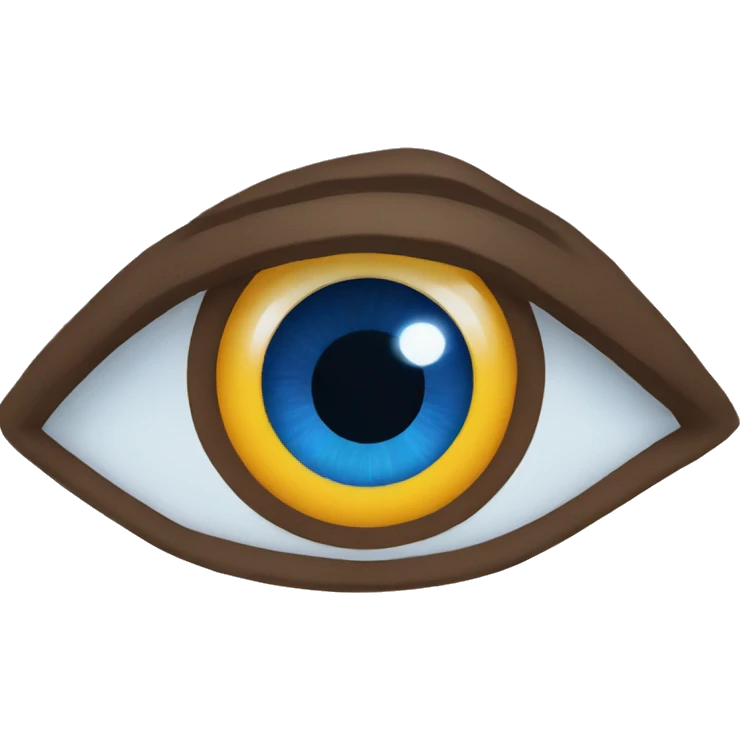 Blue eye Superman emoji