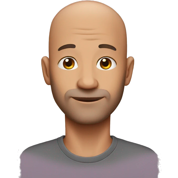 DAD NO HAIR emoji