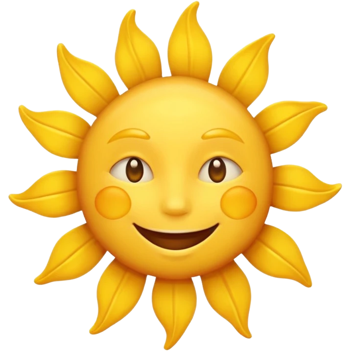Un emoji sur le thème de l’ete emoji