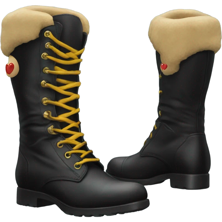 Black givinchy boots emoji