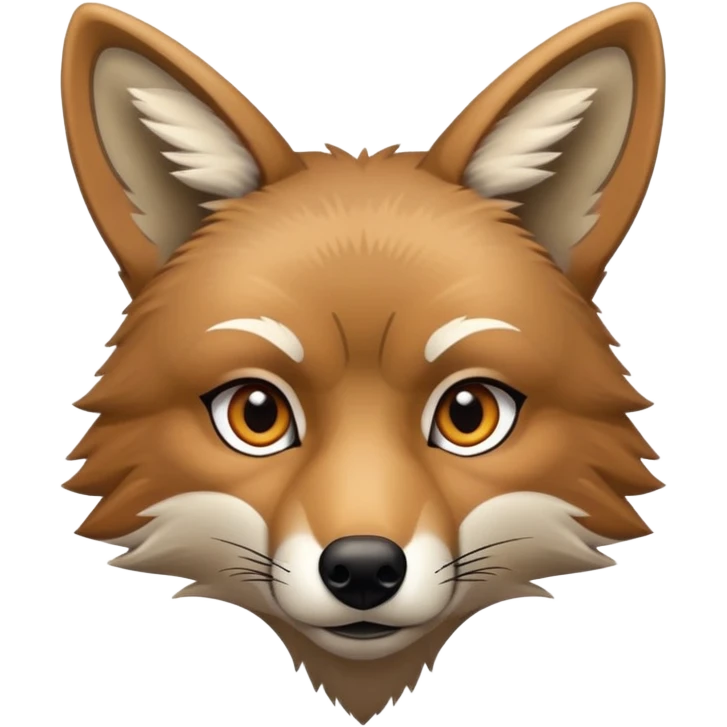 quiet coyote hand symbol emoji