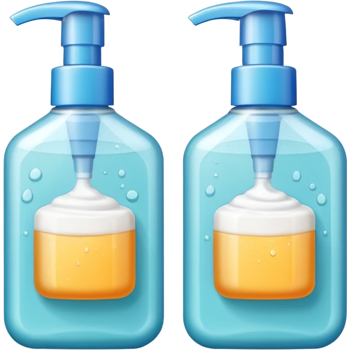Soap and shampoo emoji
