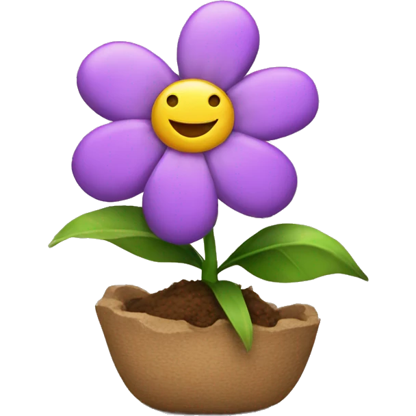 Smile Flower emoji
