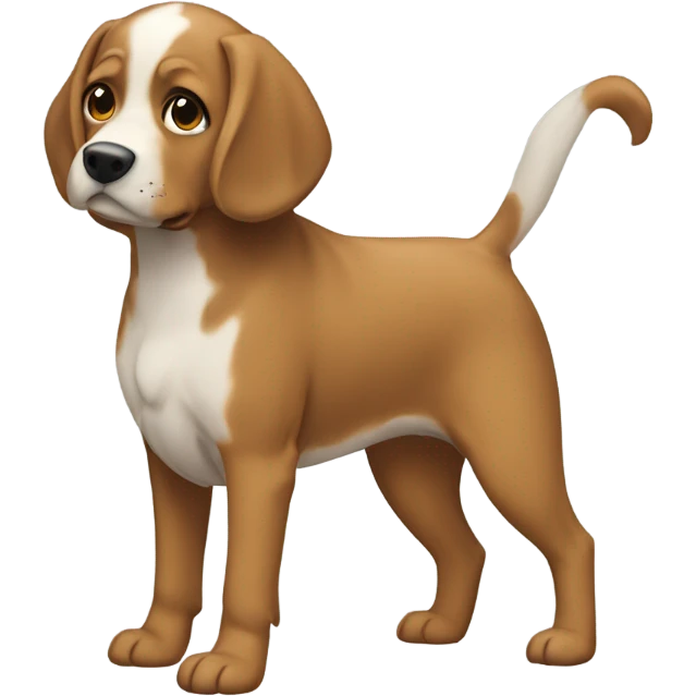 Crea a un perrito enojado  emoji