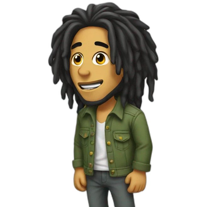 Bob marley emoji