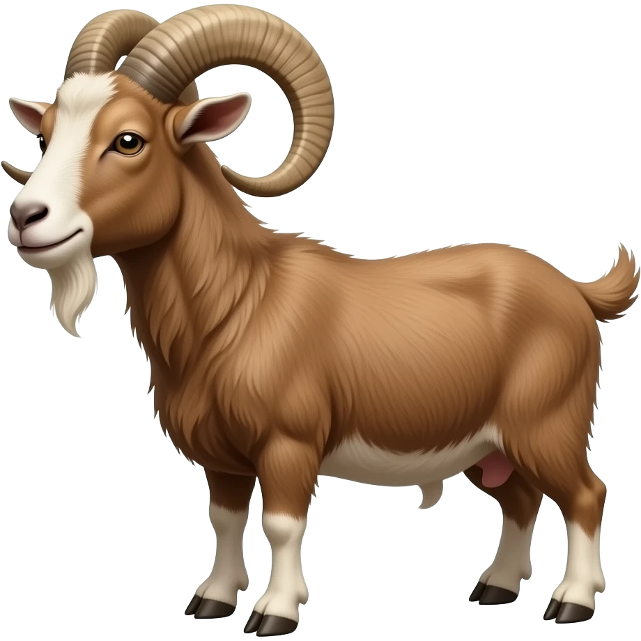 Ronaldo as a goat emoji