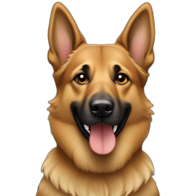 Berger allemand emoji