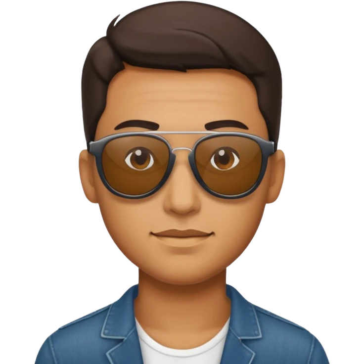 a man with sunglasess emoji