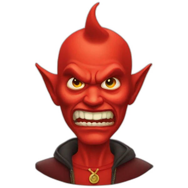 Russian devil emoji
