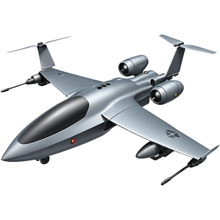 military interceptor drone emoji