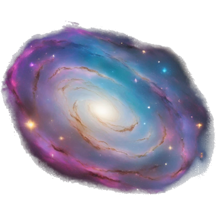 Colourful galaxy  emoji