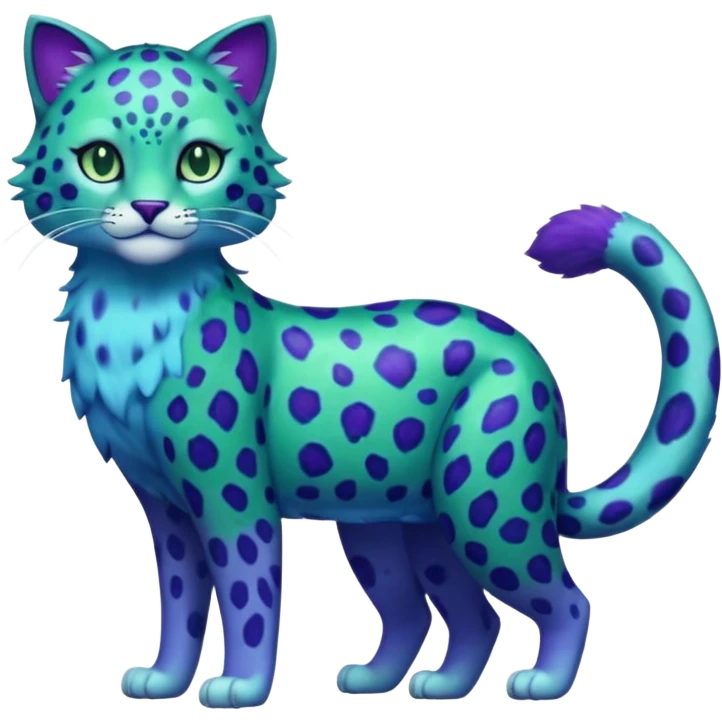 Clawitzer-Amoongus-Liepard-fusion (full body) emoji