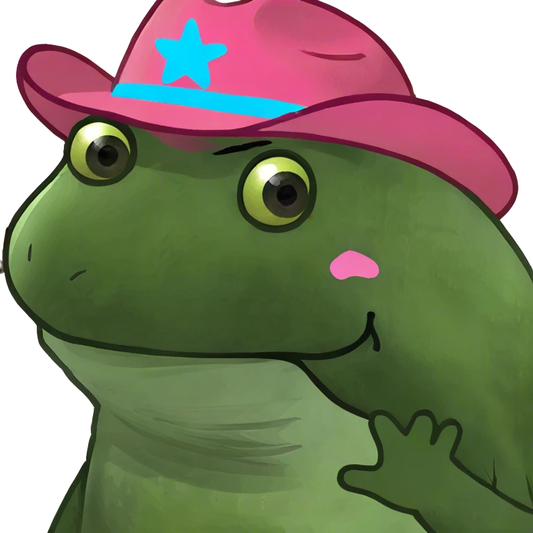 pink sparkly cowboy hat emoji