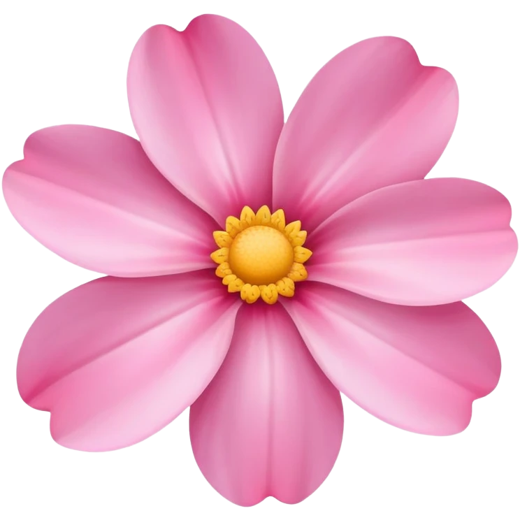 pink petal flower poop  emoji