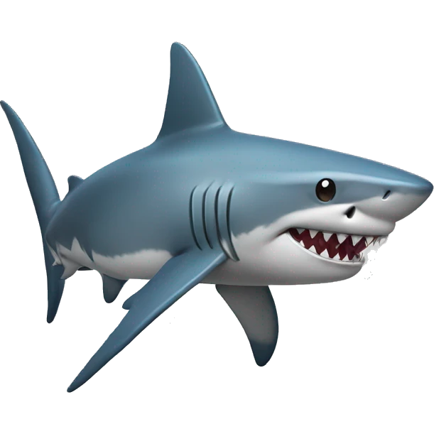 shark with propeller hat emoji