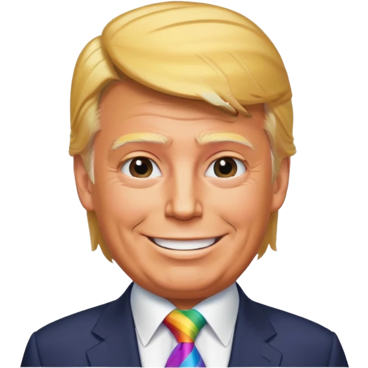 Trump gay emoji