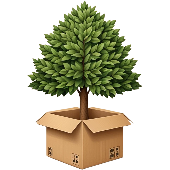 tree in the box emoji