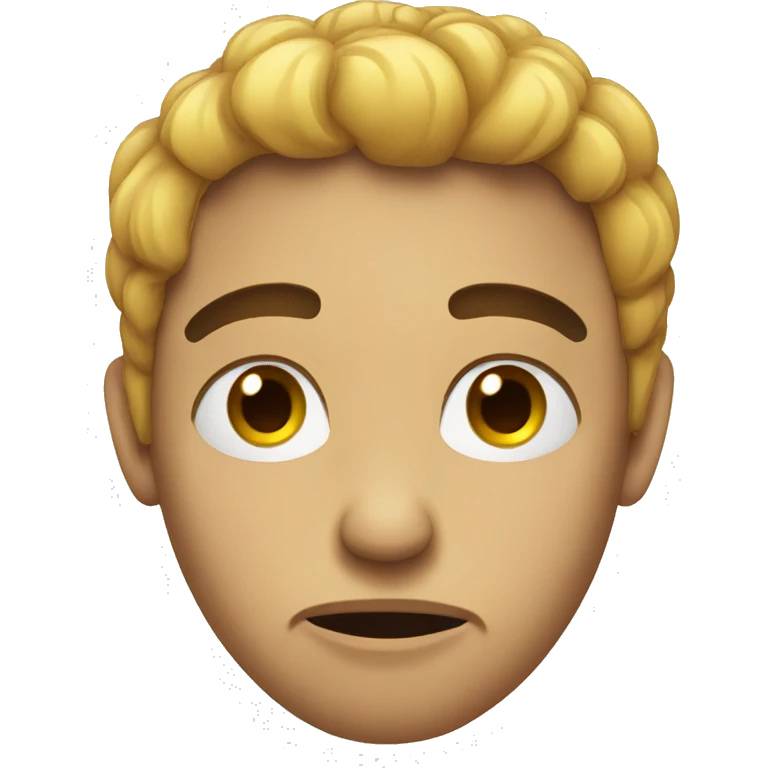 Face bored emoji