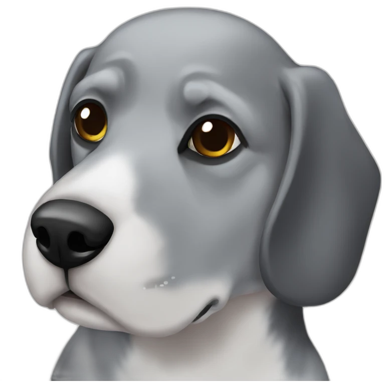 Perro estanfor emoji