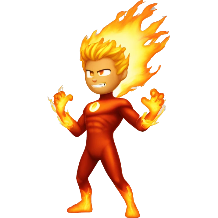 Human Torch emoji