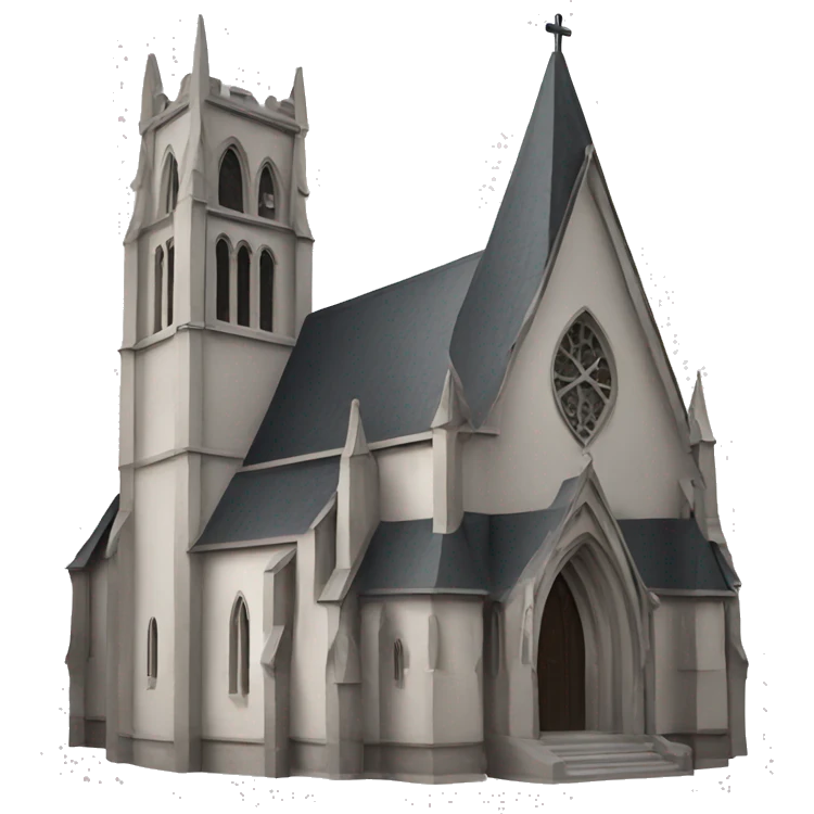 A gothic church  emoji